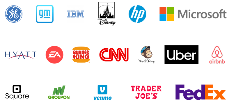 Image showing logos of companies founded in recessions.